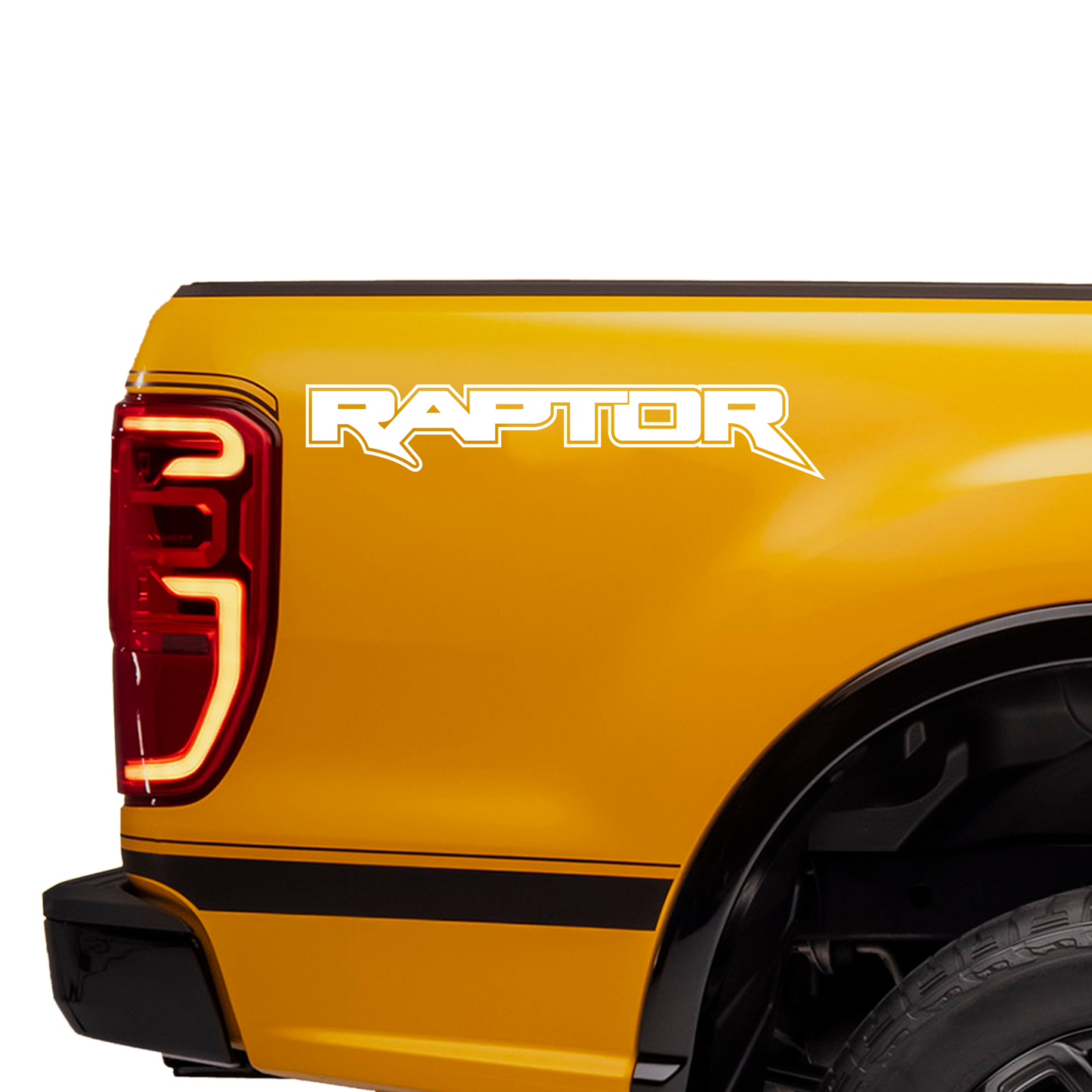 Ford Ranger Raptor Outlined Decal Sticker