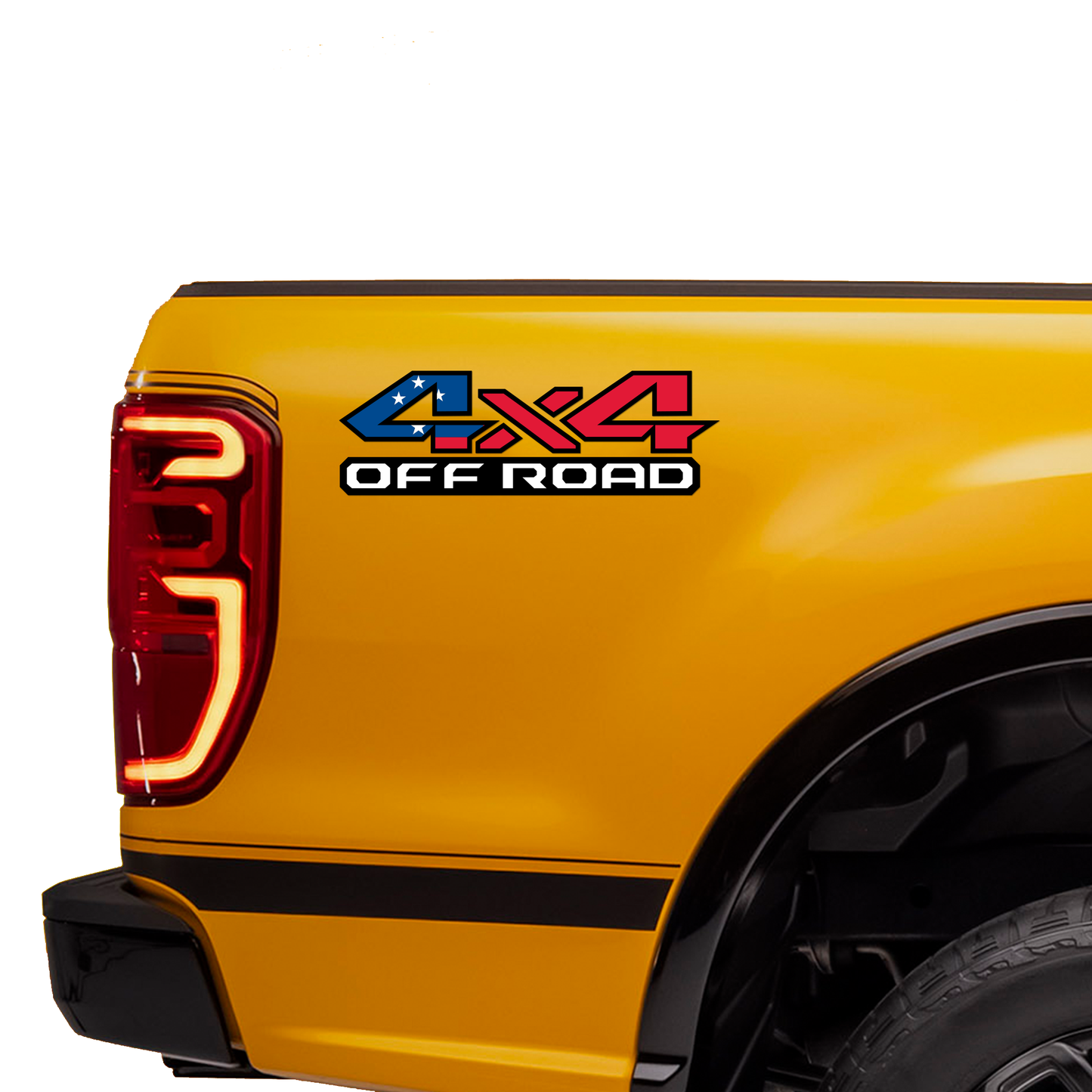 4x4 Offroad Stickers (Set of 2) Samoan