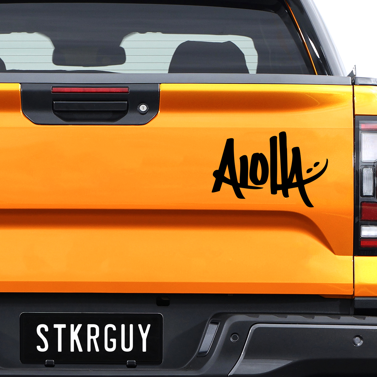 Aloha Decal Sticker The Sticker Guy