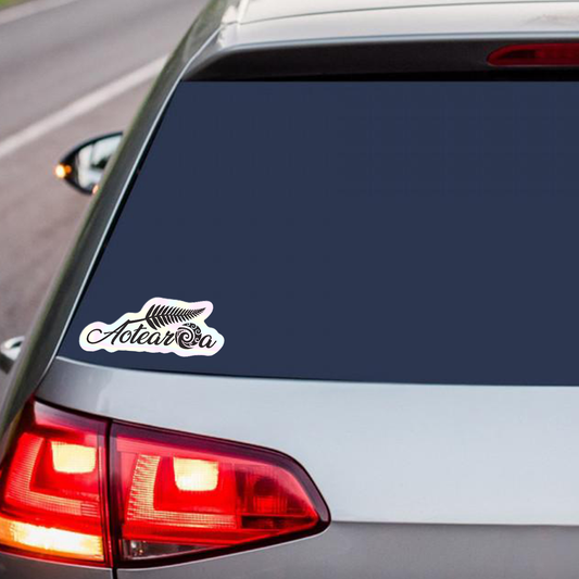 Aotearoa New Zealand Holographic Sticker_1
