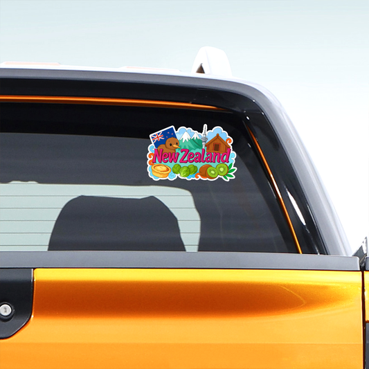 Cute New Zealand Decal Sticker 2
