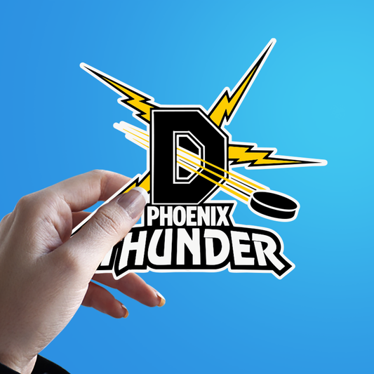 Dunedin Phoenix Thunder NZIHL New Zealand Sticker 2