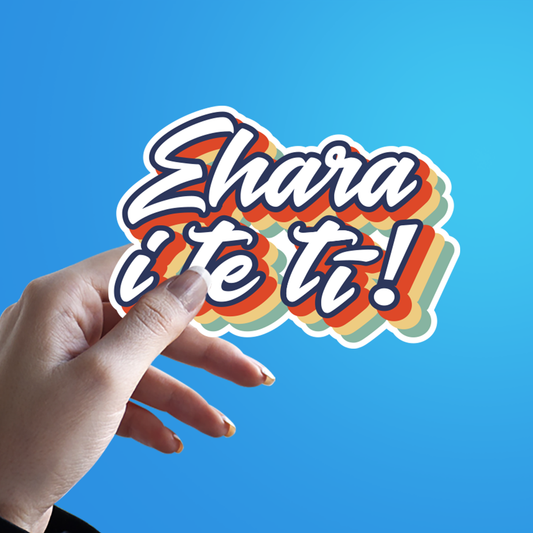 Ehara I Te Ti Maori New Zealand Sticker The Sticker Guy 2