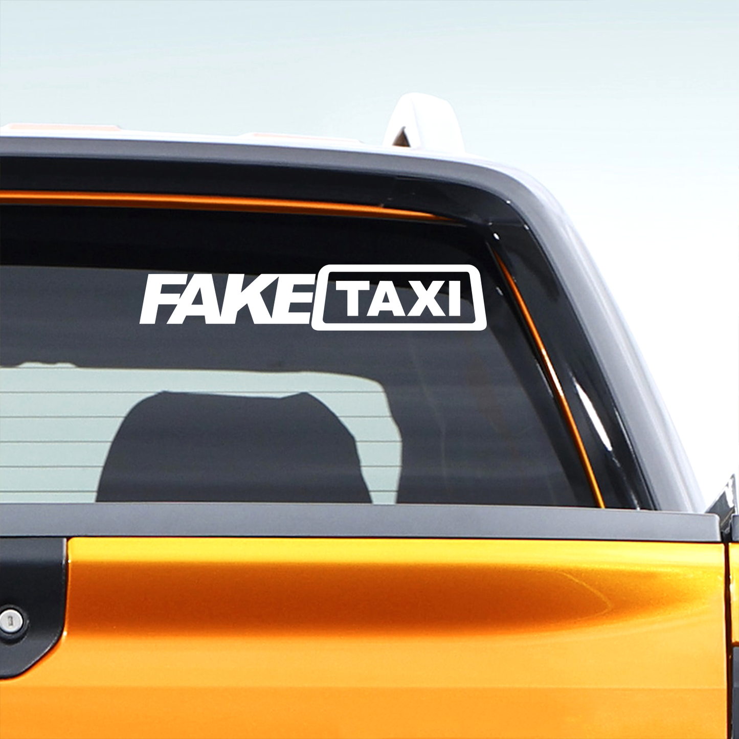 Fake Taxi Vinyl Decal Sticker The Sticker Guy 3
