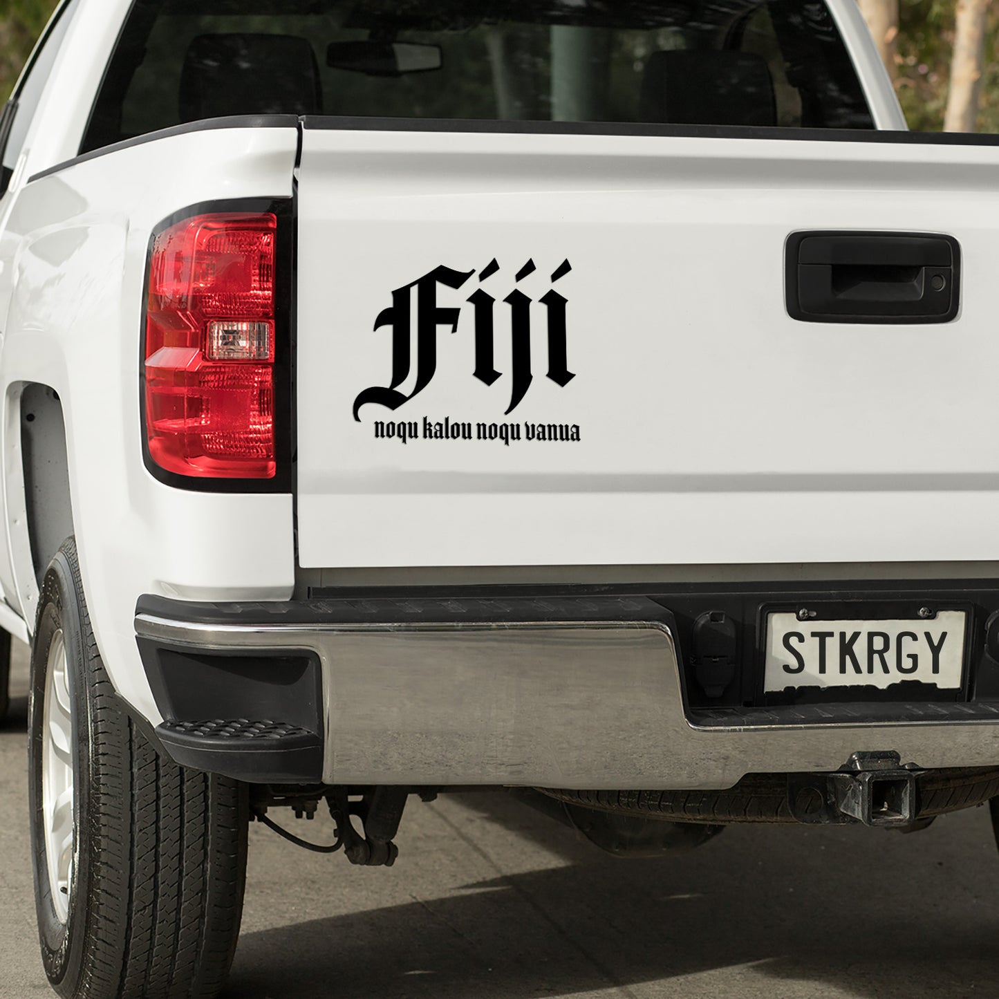 Fiji Noqu Kalou Noqu Vanua Vinyl Decal Sticker The Sticker guy 3