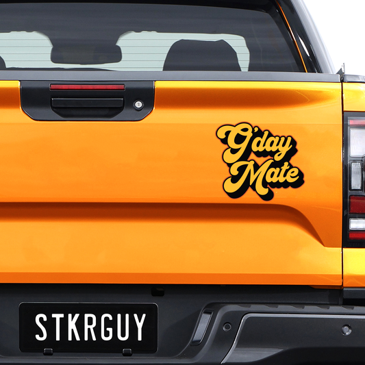 Goodday Mate Decal Sticker