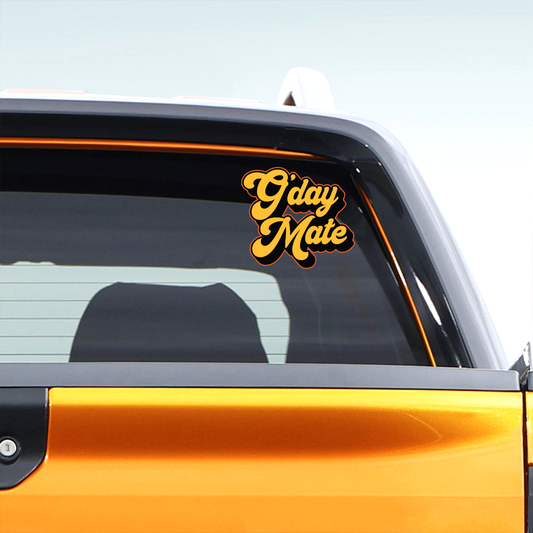 Goodday Mate Decal Sticker  2