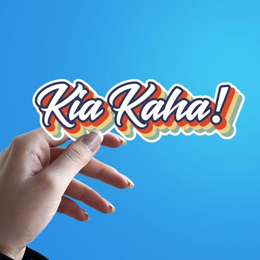 Kia Kaha Maori New Zealand Sticker The Sticker Guy 2