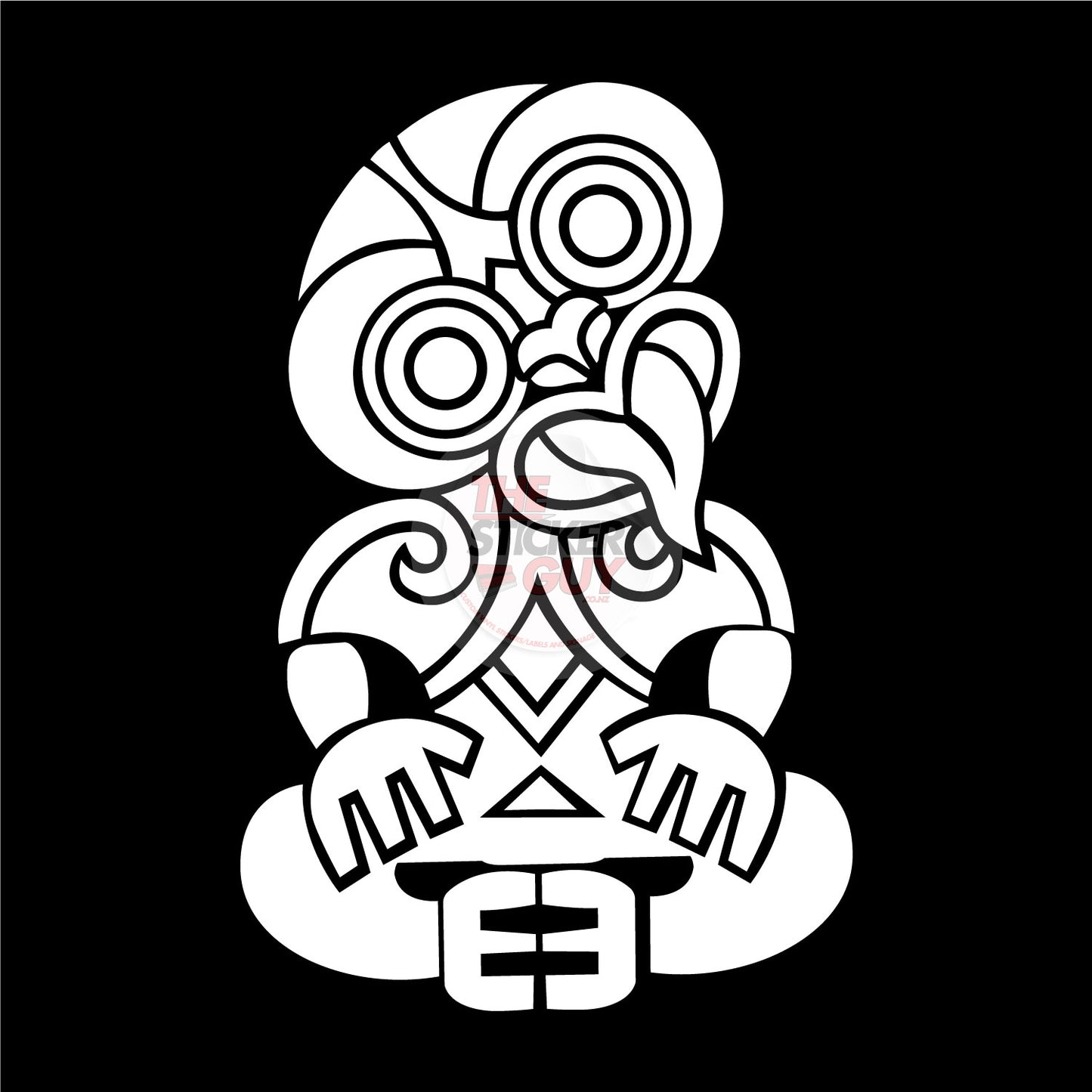 Maori-Tiki-Decal-Sticker-The-Sticker-Guy-4