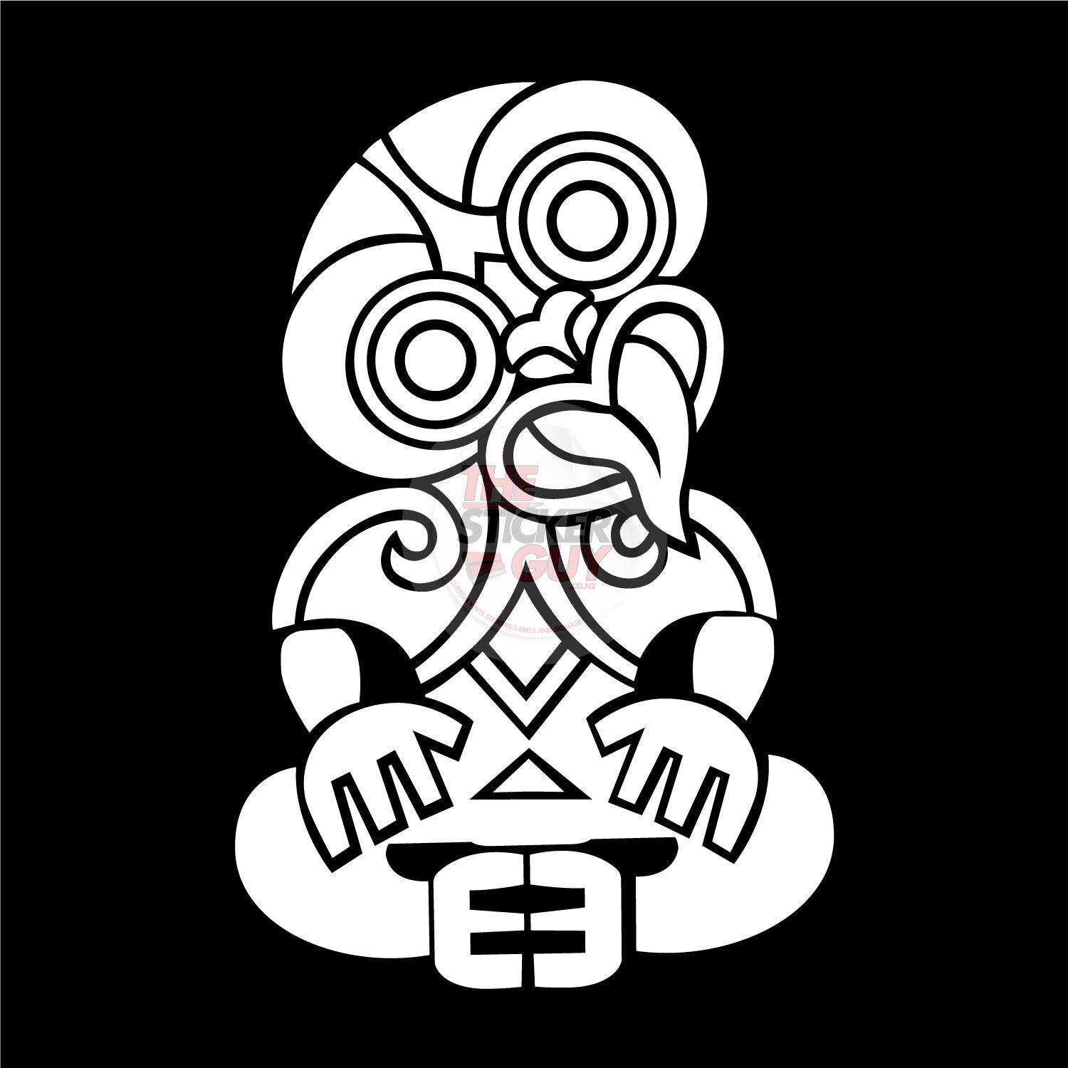 Maori-Tiki-Decal-Sticker-The-Sticker-Guy-4