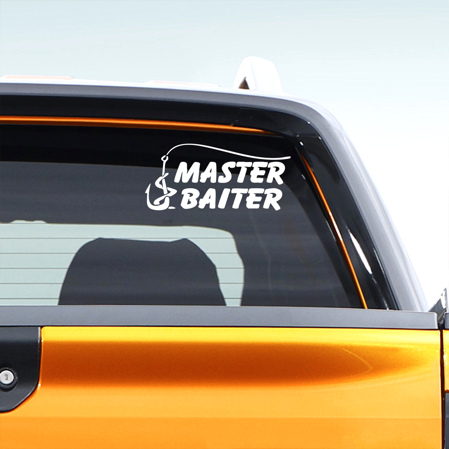 Master Baiter Fishing Decal Sticker 2