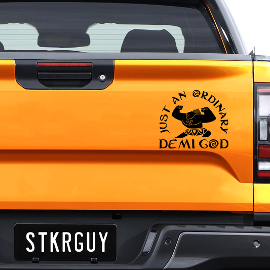 Maui Just An Ordinary Demi God New Zealand Vinyl Decal The Sticker Guy