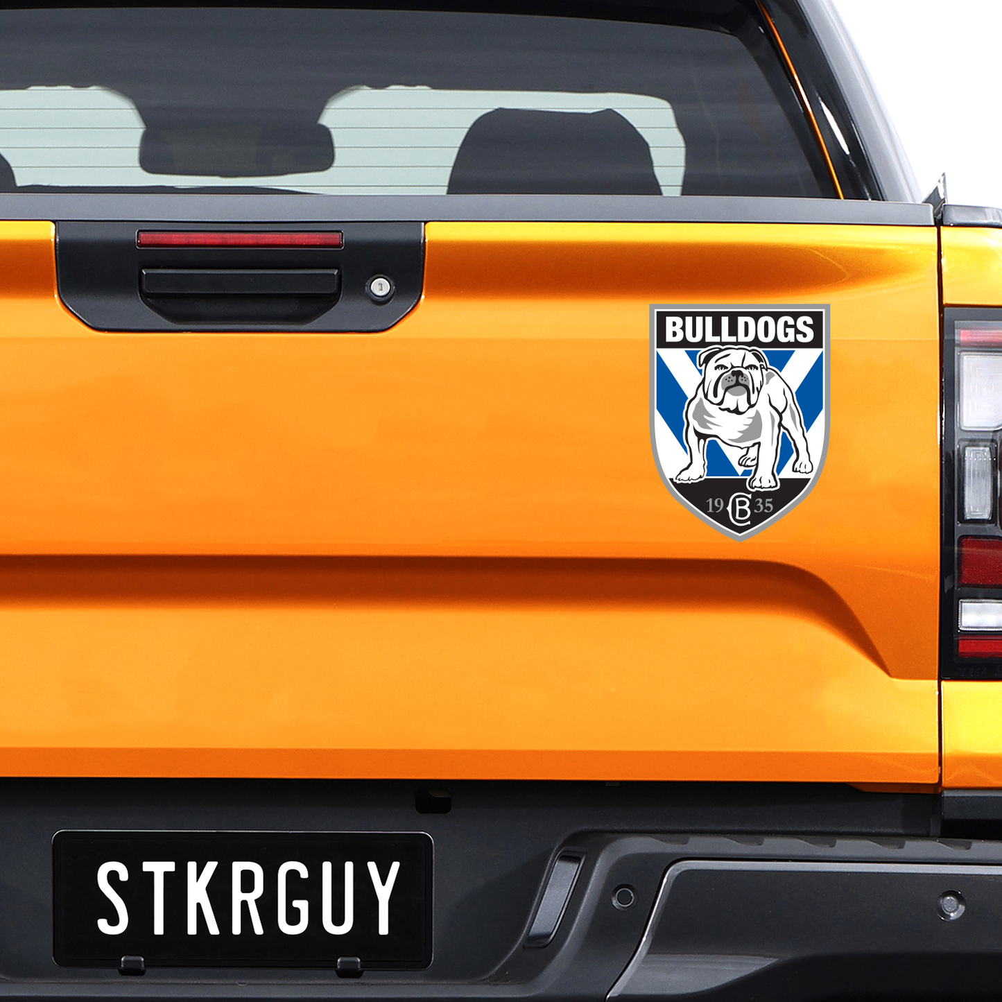NRL Canterbury Bankstown Bulldogs Rugby Decal Sticker