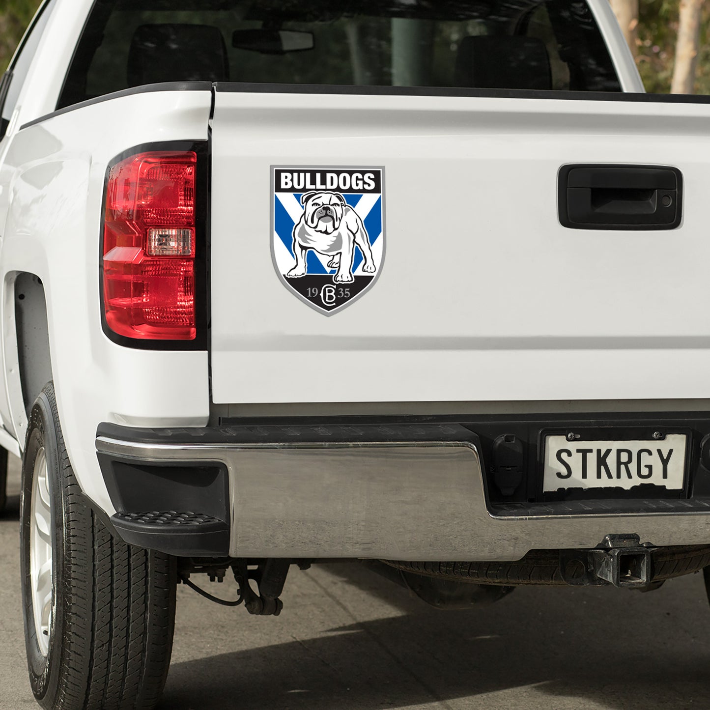 NRL Canterbury Bankstown Bulldogs Rugby Decal Sticker 3