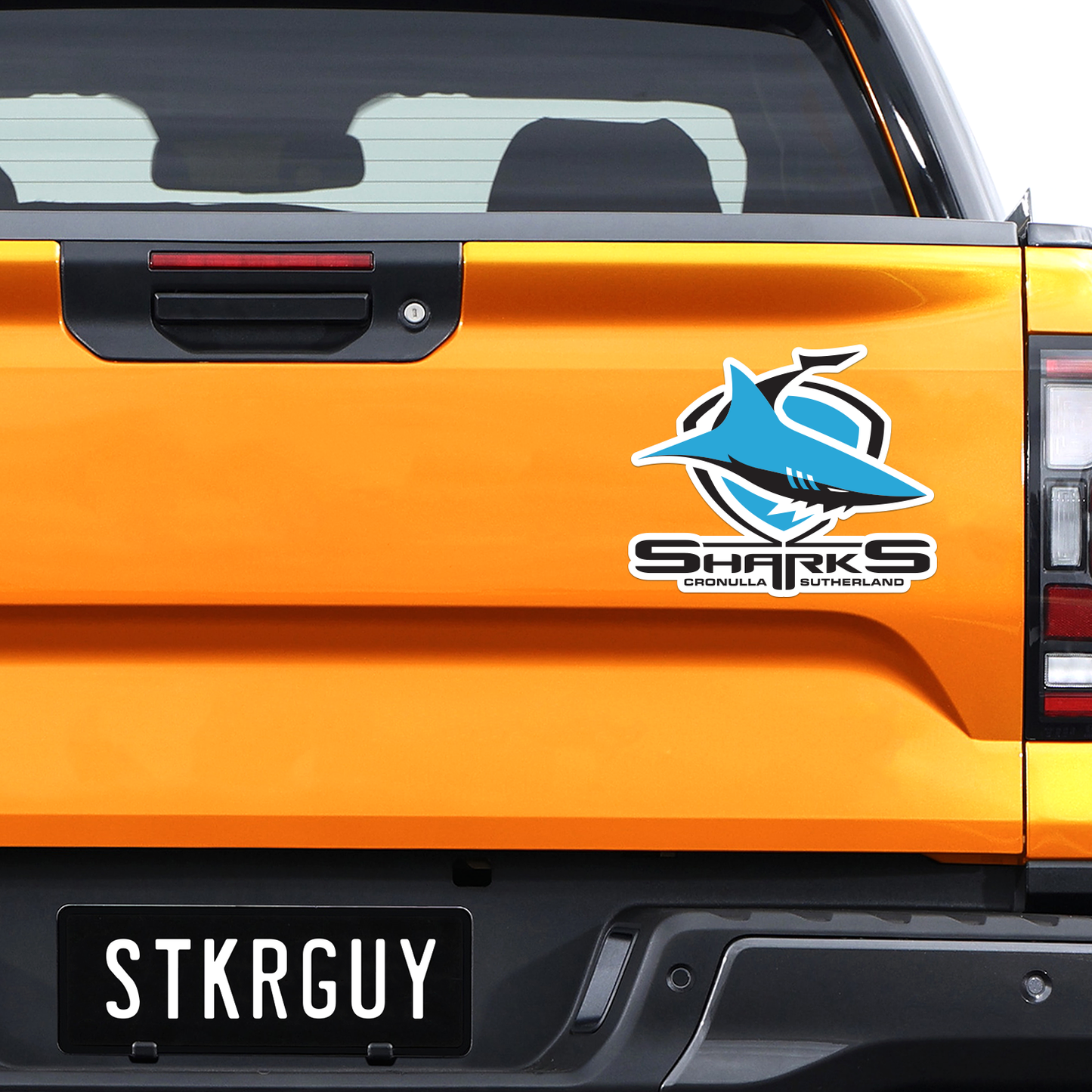 NRL Cronulla Sutherland Sharks Rugby Decal Sticker