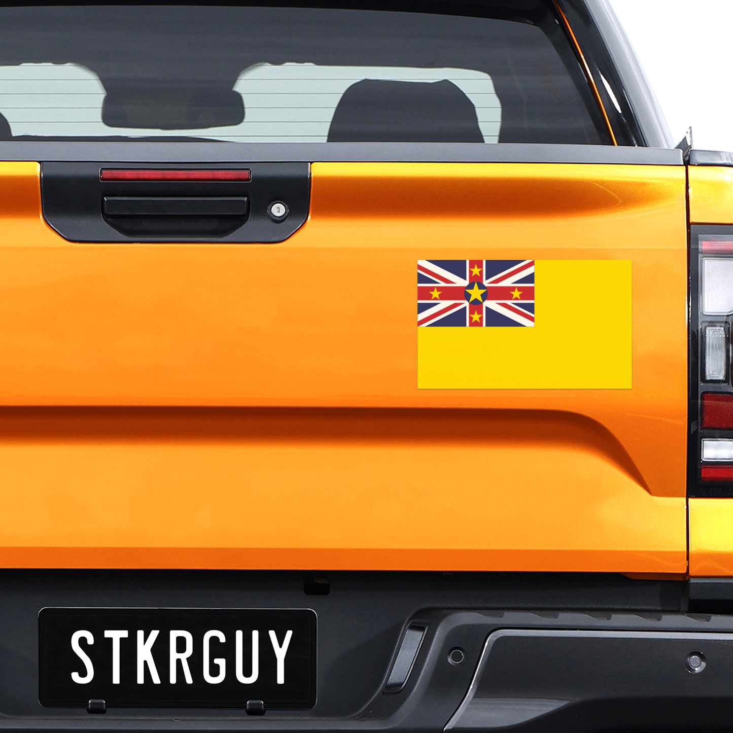 Niue Flag Decal Sticker The Sticker Guy