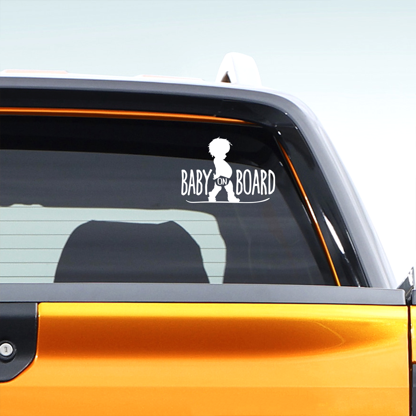 Baby on Board Car Decal Sticker - The Sticker Guy