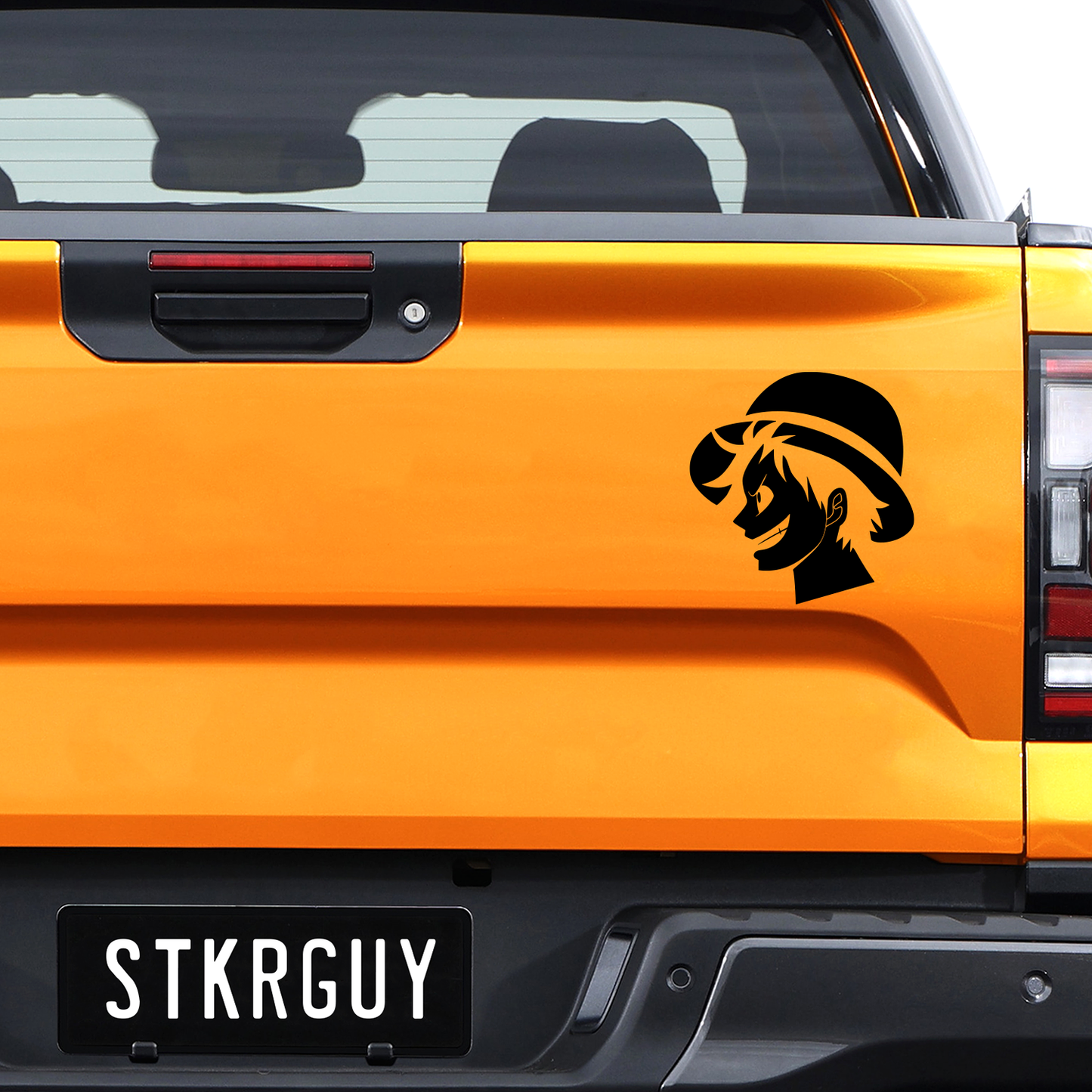 One Piece Monkey D Luffy Head Decal Sticker