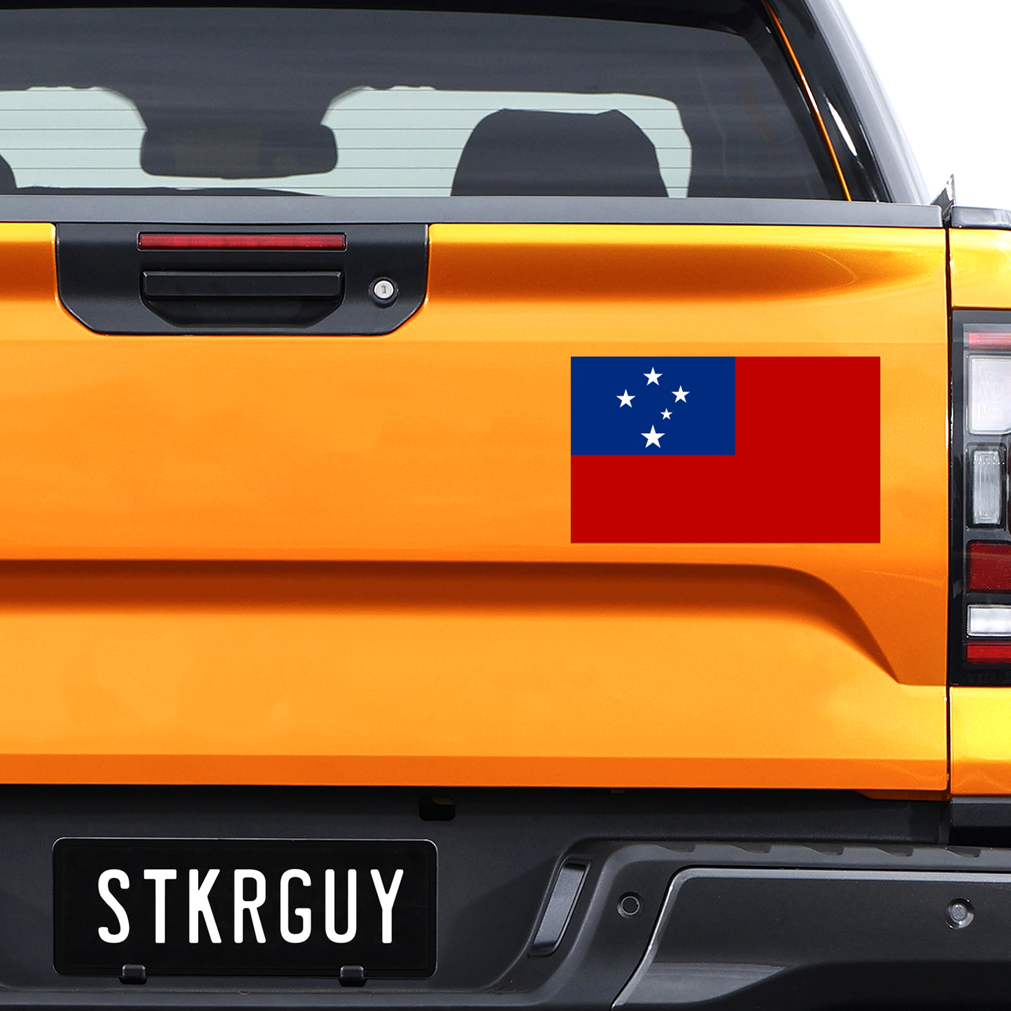 Samoa Flag Decal Sticker The Sticker Guy