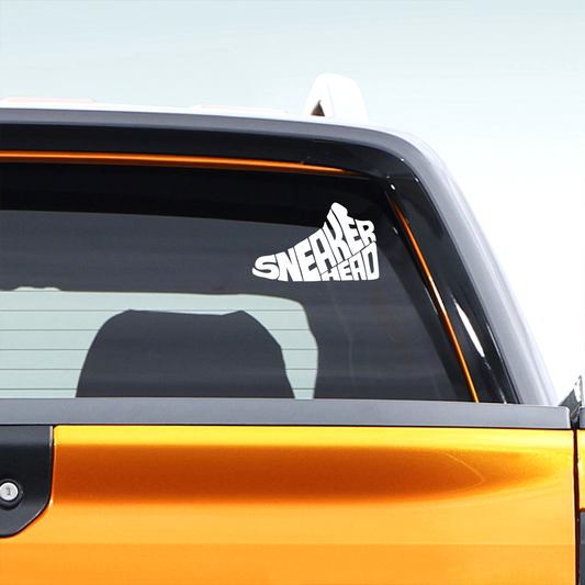 Sneaker Head The Sticker Guy Decal