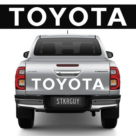 Toyota-tailgate-Sticker_The Sticker Guy White