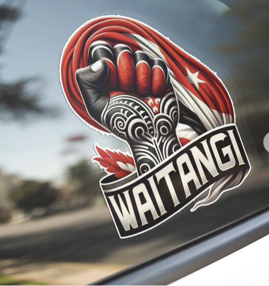 Waitangi Car Decal Sticker - The Sticker Guy