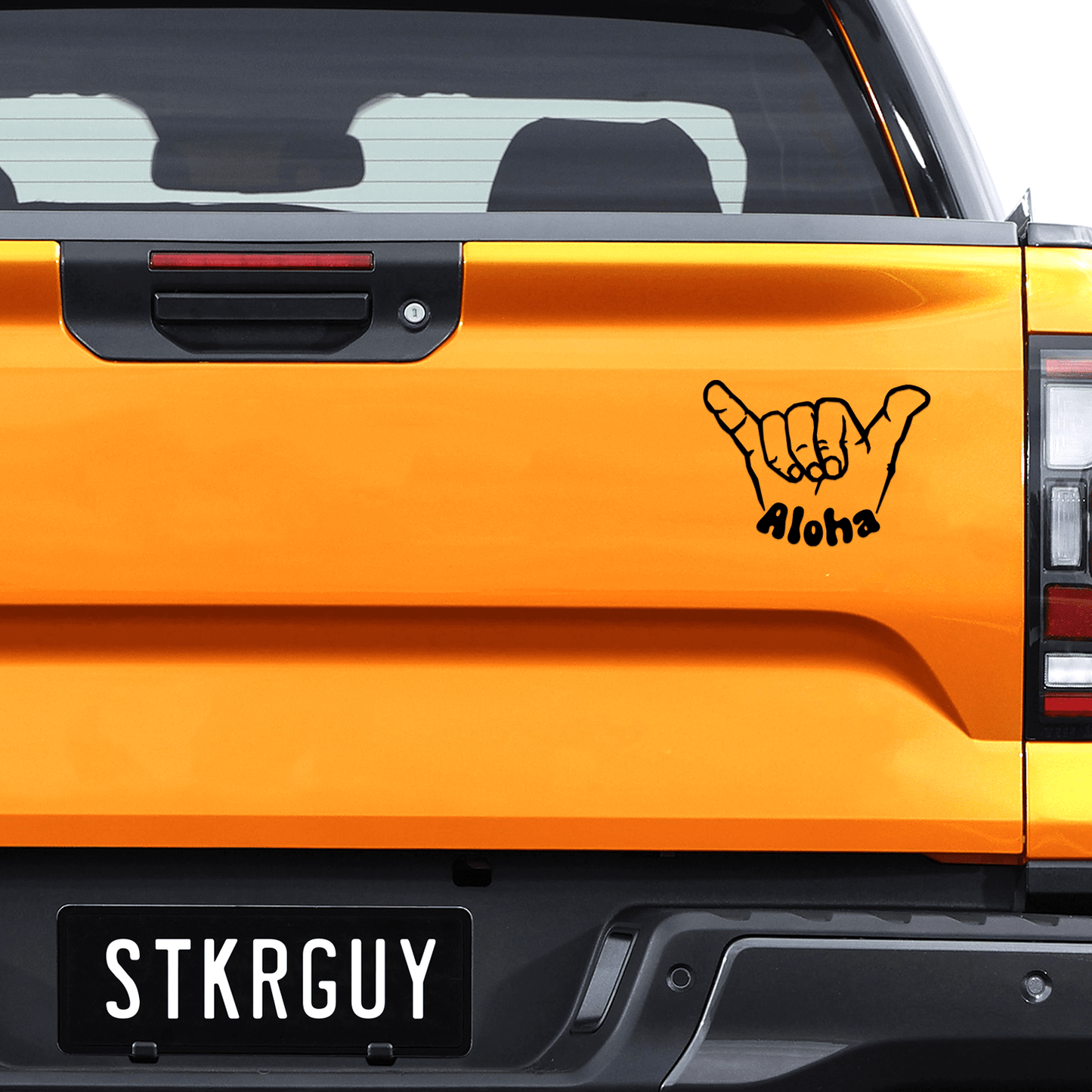 Aloha Shaka Hand Decal Sticker - The Sticker Guy