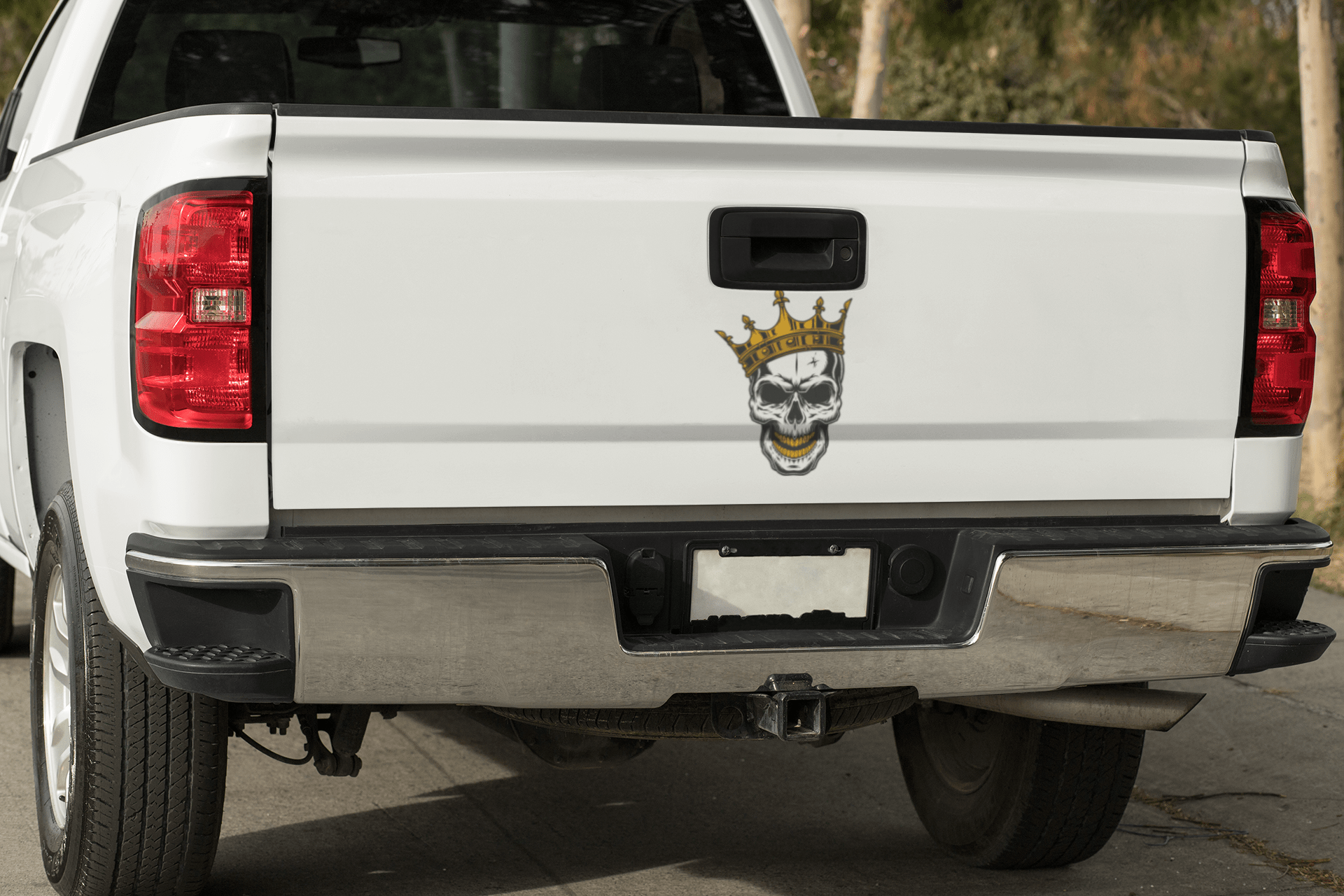 Car Decals Stickers Vinyl Skull - The Sticker Guy