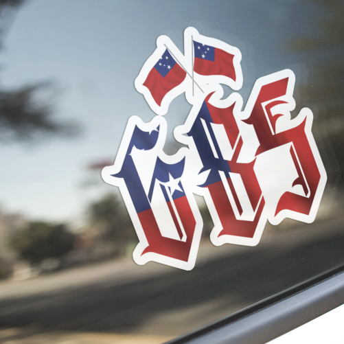 Samoa 685 Decal Sticker - The Sticker Guy