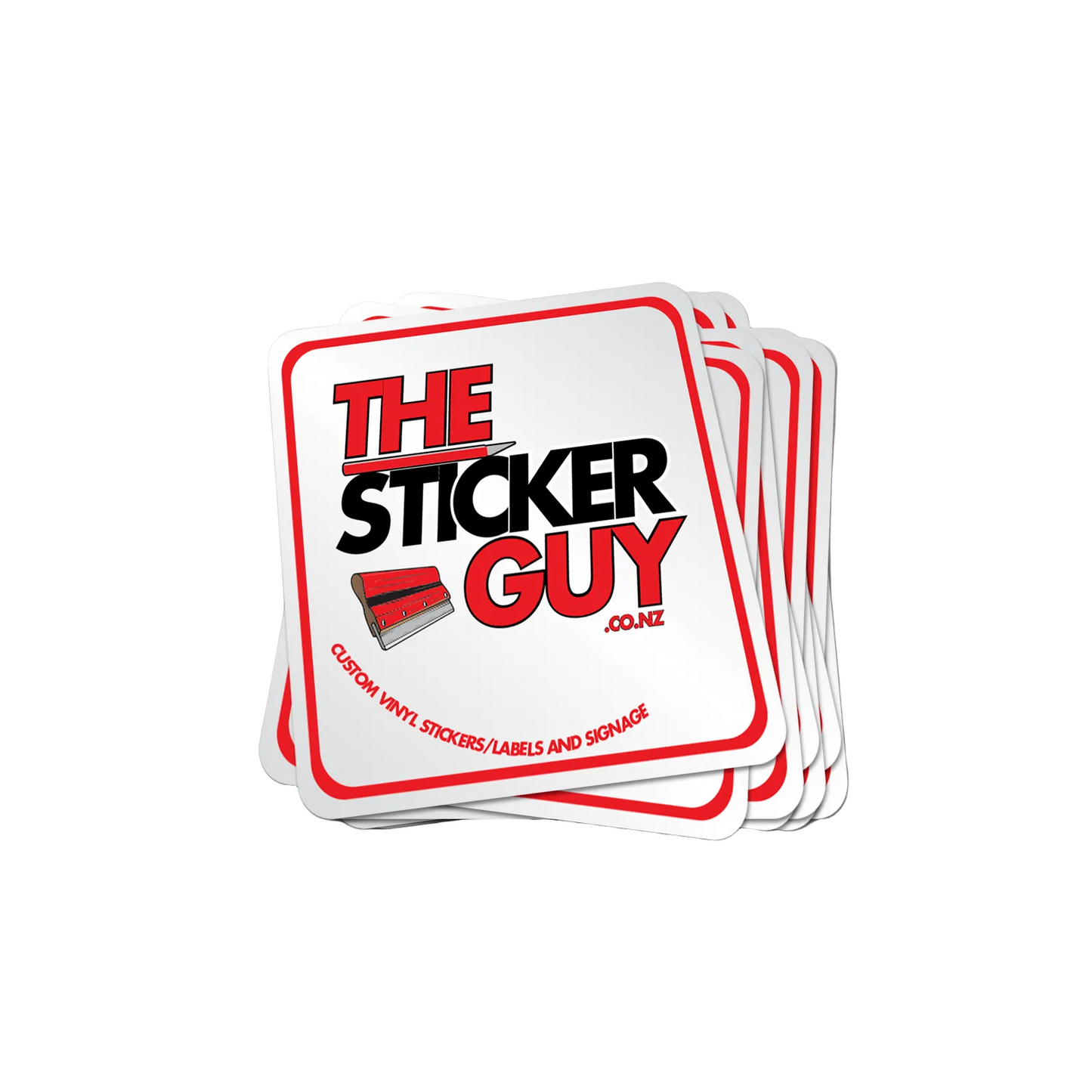 Custom Promotional Square Individual Cut Stickers