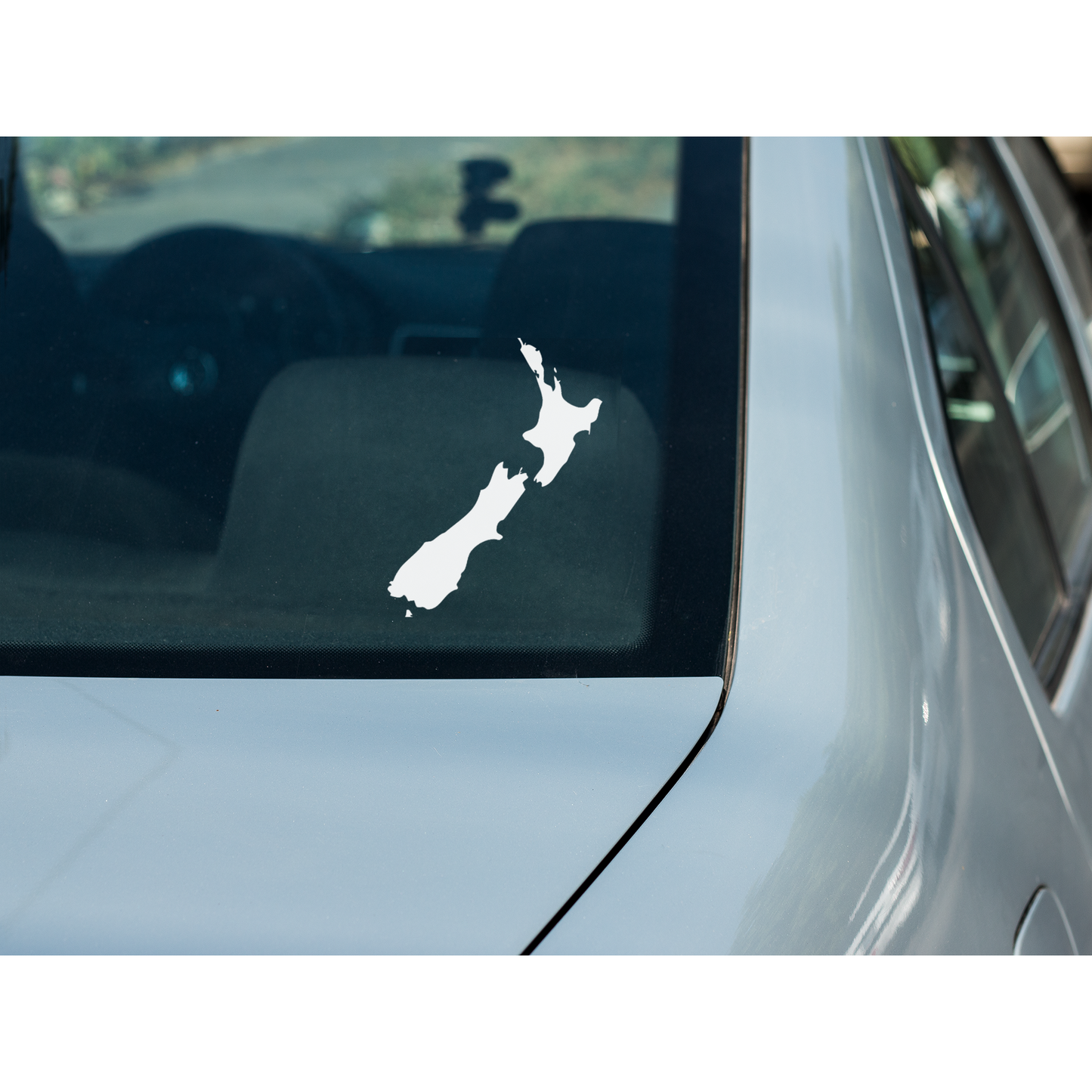 NZ Map Car Decal Sticker - Bi Sign Hub