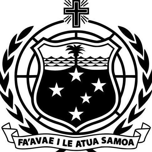 Samoan Shield Sticker Decal Bi Sign Hub