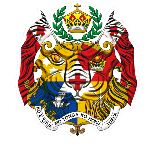 Tonga Coat of Arms Shield sticker decal - The Sticker Guy