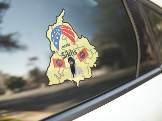 We are Sikh Custom Car Decal Sticker - The Sticker Guy
