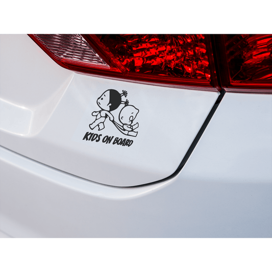 Kids on Board Car Decal Sticker - Bi Sign Hub