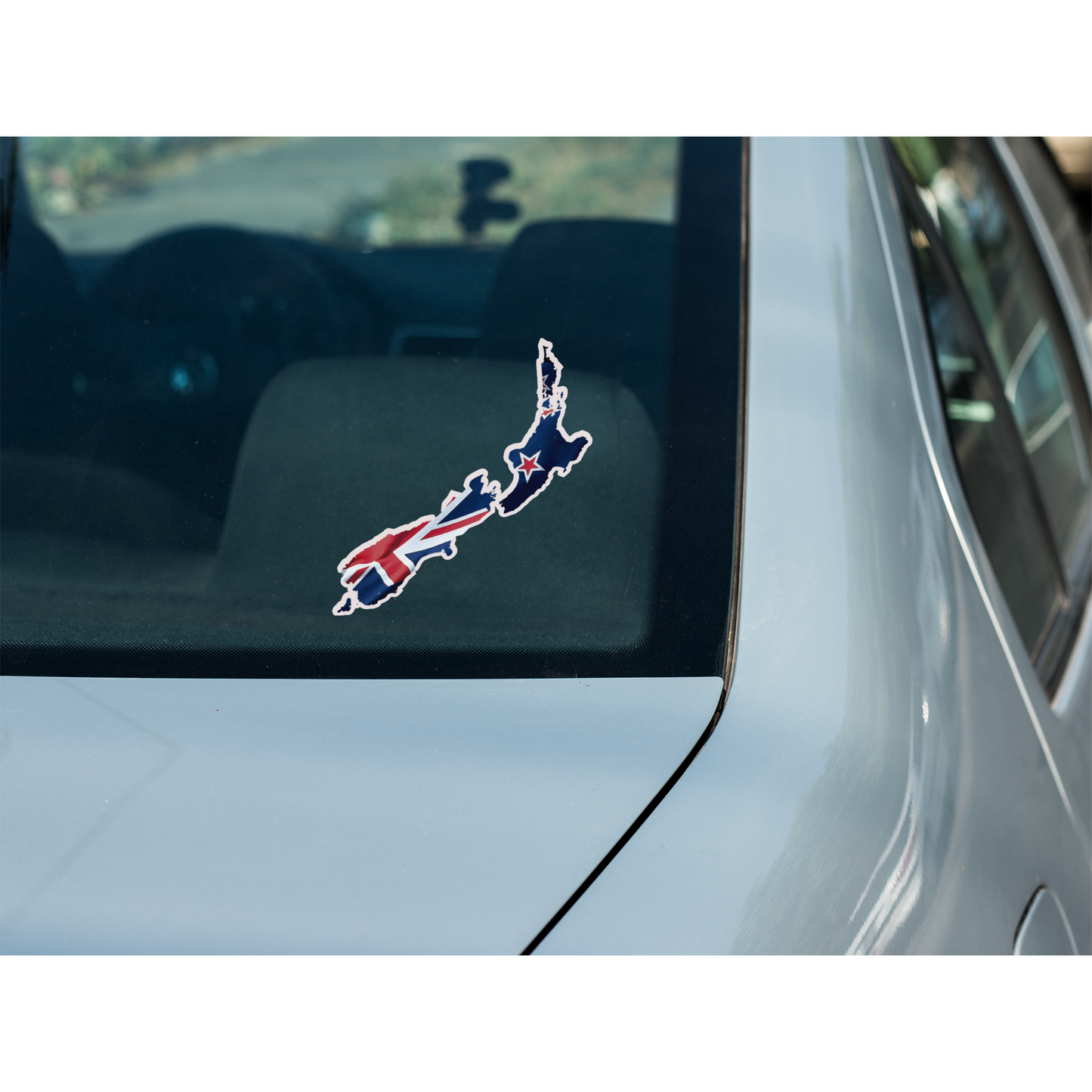 NZ Map Car Decal Sticker - The Sticker Guy