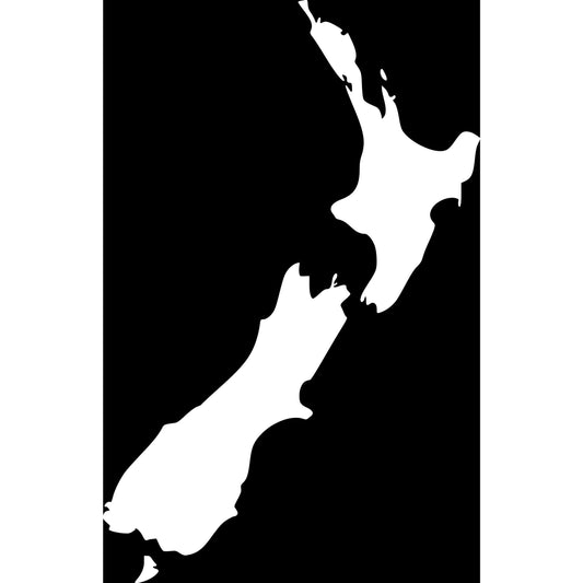 NZ Map Car Decal Sticker - Bi Sign Hub
