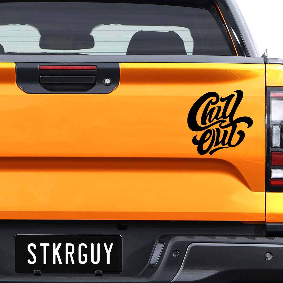 Chill Out Decal Sticker – The Sticker Guy
