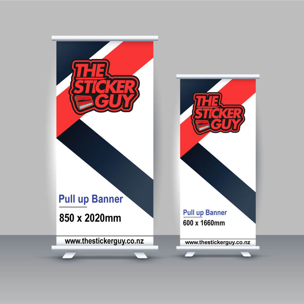 Pull up/ Roll Up Banner - The Sticker Guy