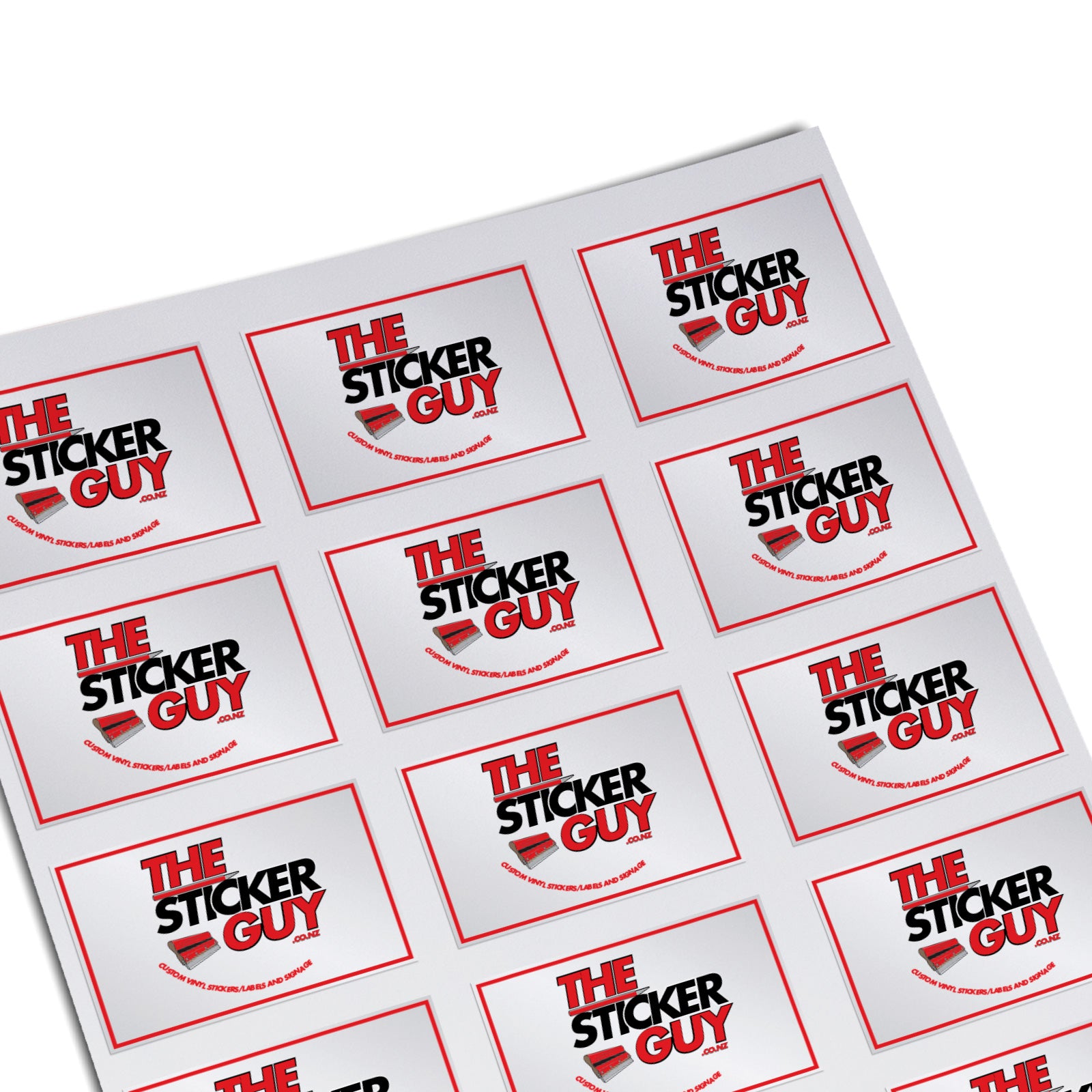 Custom Stickers Rectangular The Sticker Guy