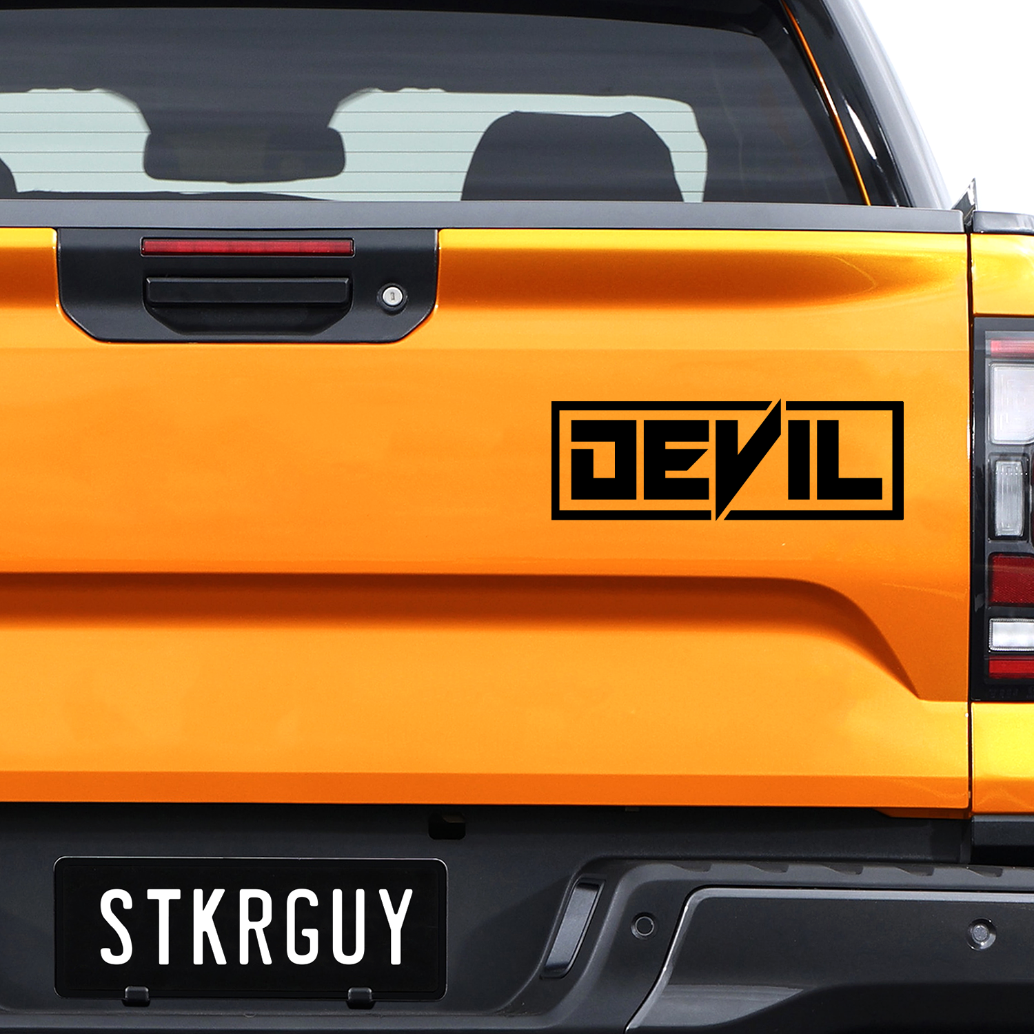 Devil Decal Sticker