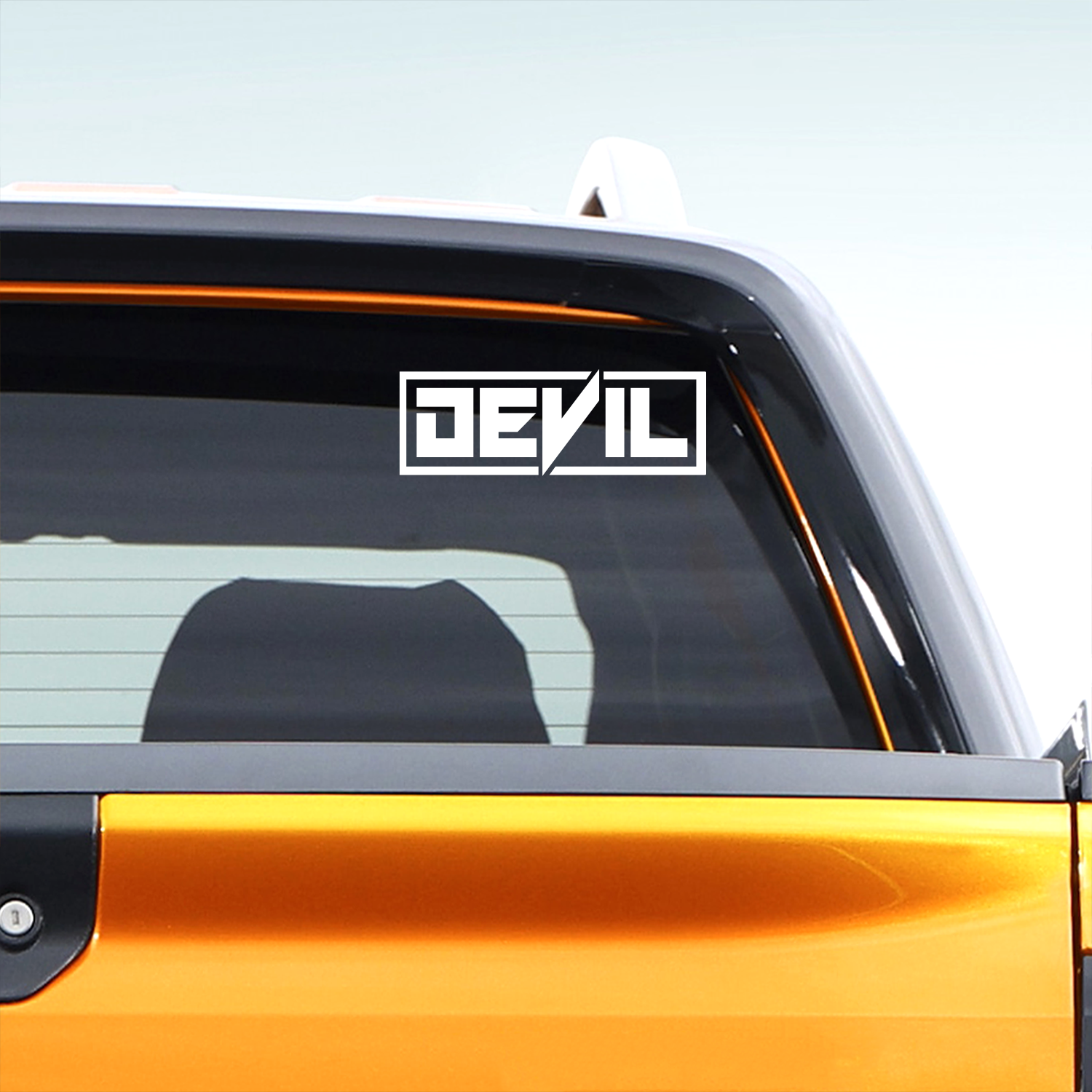 Devil Decal Sticker 2