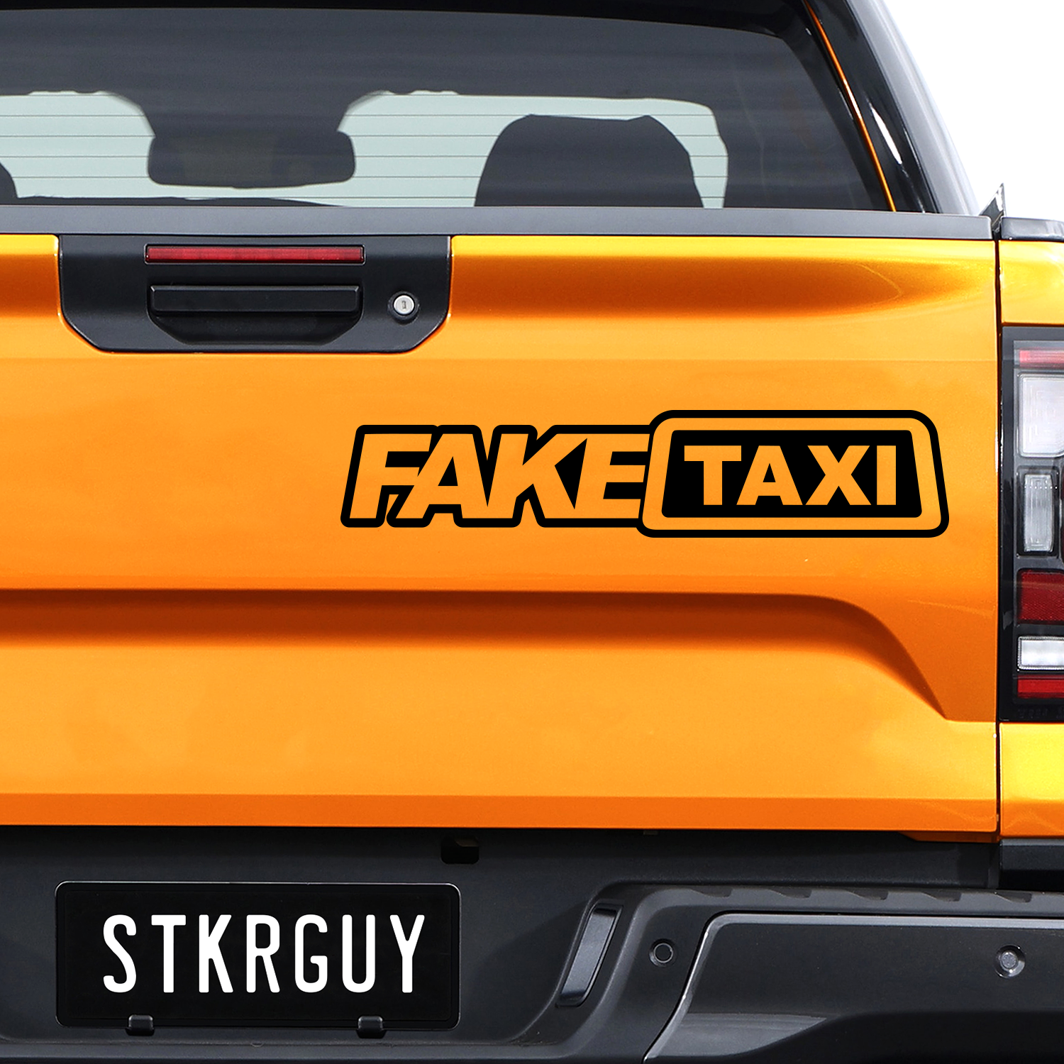 Fake Taxi Vinyl Decal Sticker The Sticker Guy