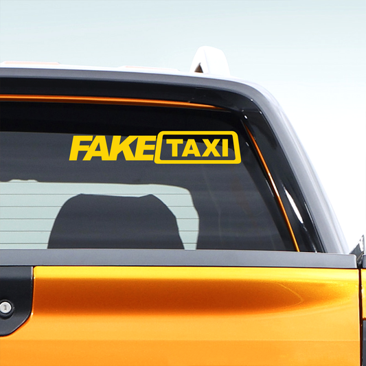 Fake Taxi Vinyl Decal Sticker The Sticker Guy 2