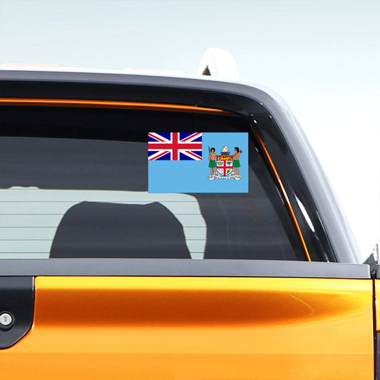 Fiji Coat of Arms Flag Decal Sticker The Sticker Guy 2