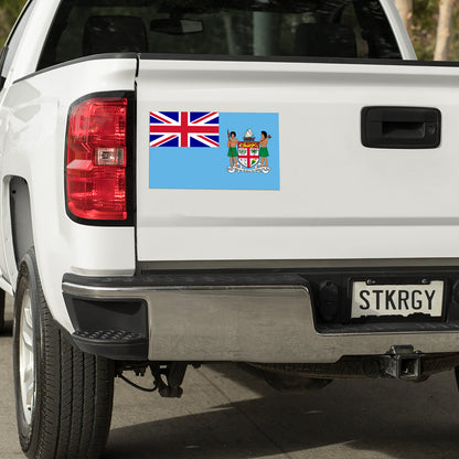 Fiji Coat of Arms Flag Decal Sticker The Sticker Guy 3