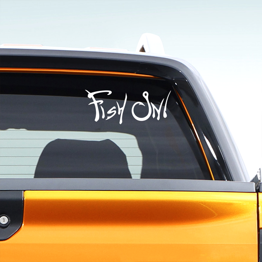 Fish On Fishing Decal Sticker 2