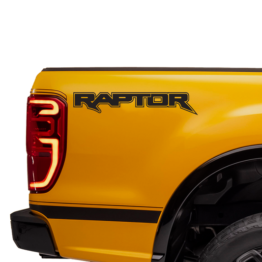 Ford Ranger Raptor Outlined Decal Sticker 1