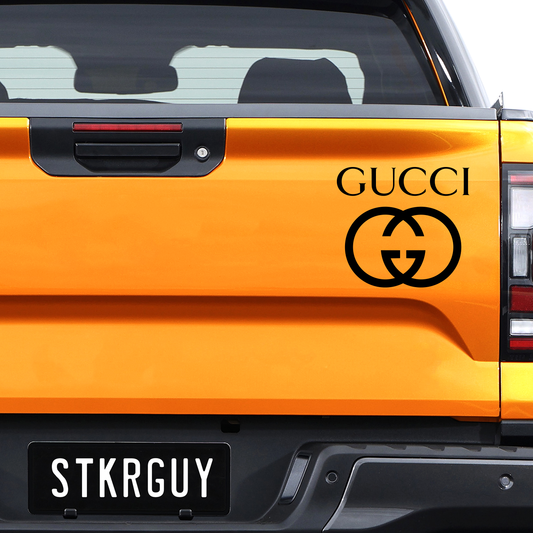 Gucci Logo Decal Sticker
