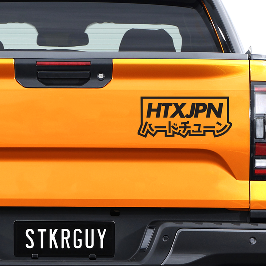 Hard Tuned Japan HTX JPN Vinyl Decal Sticker